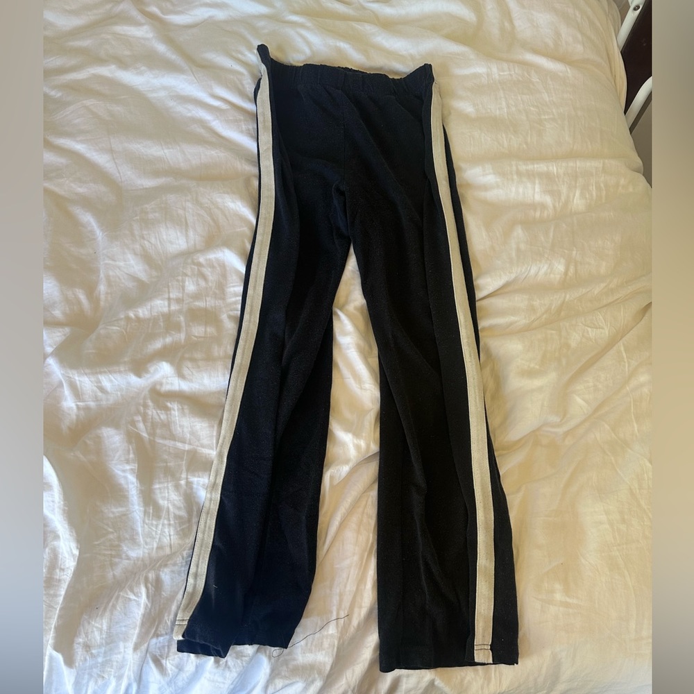 Navy Brandy Melville Anastasia straight leg sweatpants
